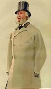 James Tissot Major General The Hon. James MacDonald, sketch for Vanity Fair, oil painting